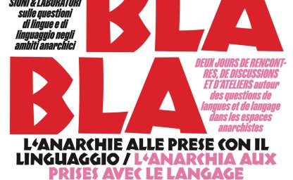 L'anarchia alle prese con il linguaggio