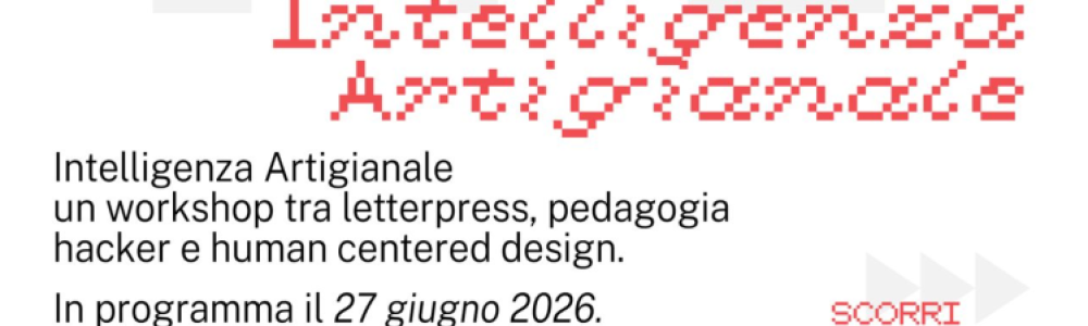 Workshop "Intelligenza Artigianale"