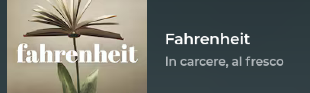 Farhenheit - Rai Radiotre 30 aprile 2026