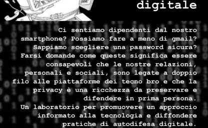 Laboratorio di autodifesa digitale in Sabina
