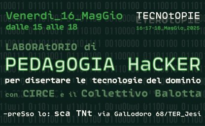 Tecnotopie a Jesi